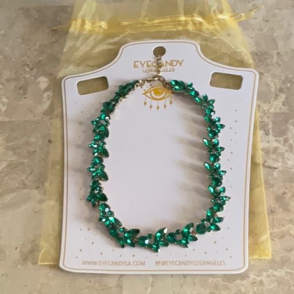 EYE CANDY LOS ANGELES 16” Crystal Necklace - Picture 4 of 6